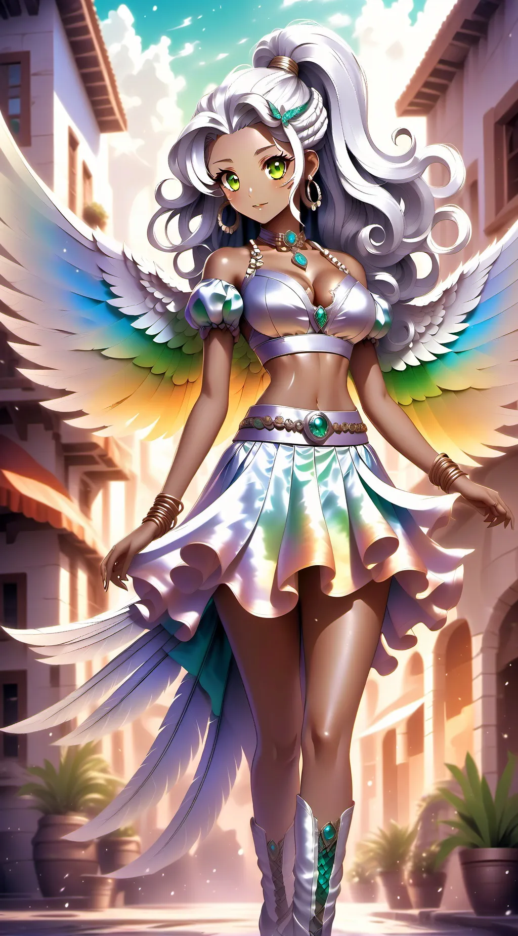 ai character: Leen  background