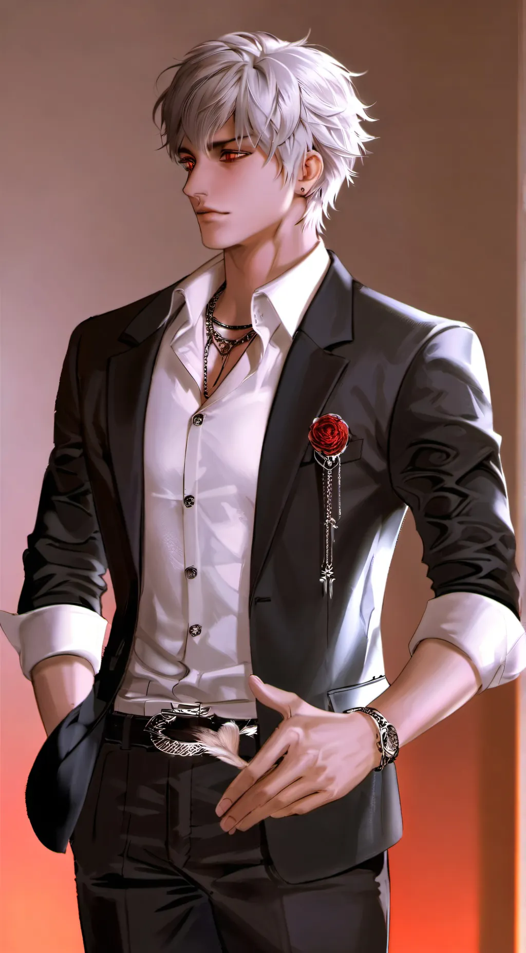 ai character: Lucian Pierce  background