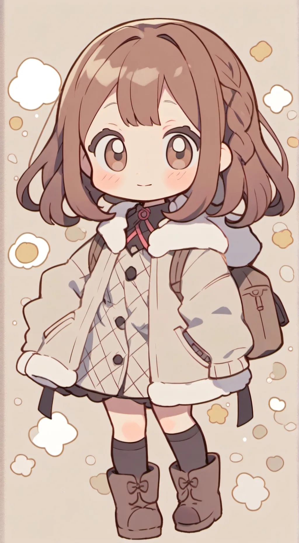 ai character: 💓ochaco ta femme💓 background