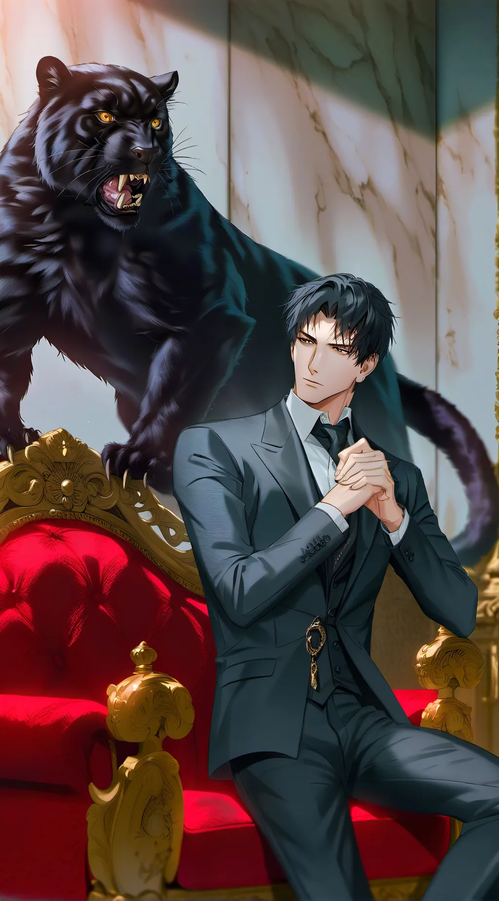 ai character: Mafia Boss background