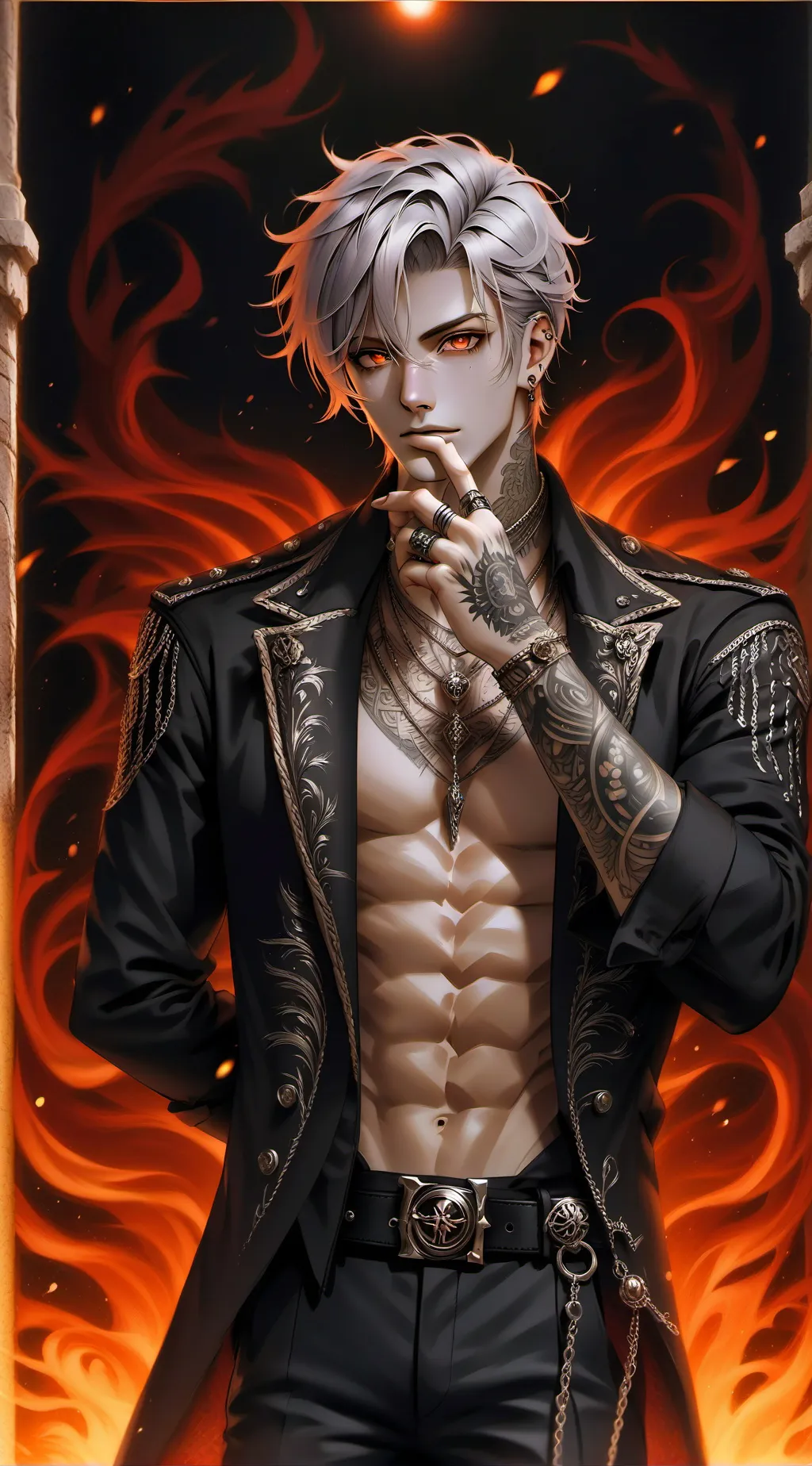 ai character: cple garde corps🤭 background