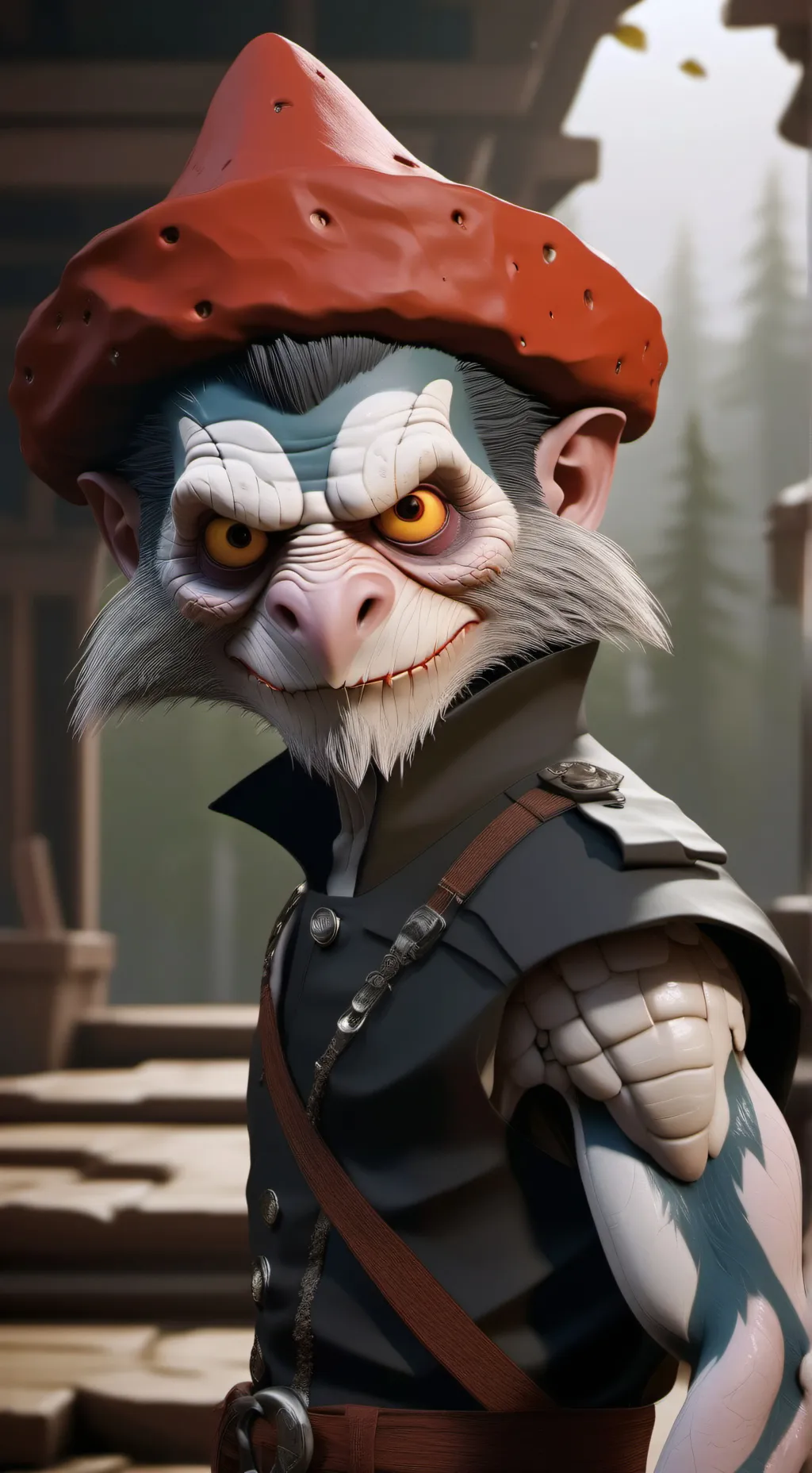 ai character: D-SIDE FAKER (ALT) background