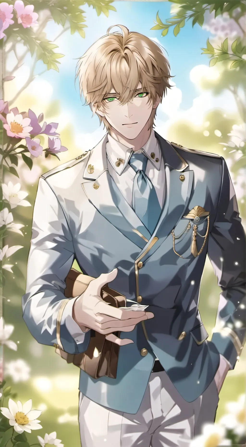 ai character: Oliver background