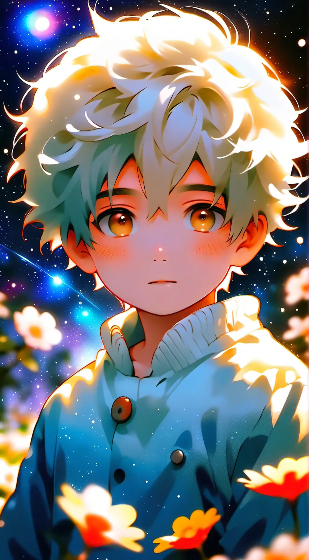 ai character: Axel  background