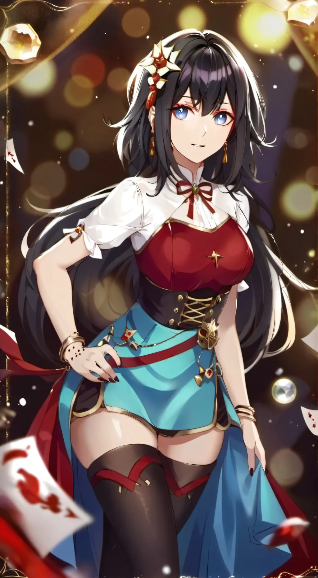 ai character: Nara background