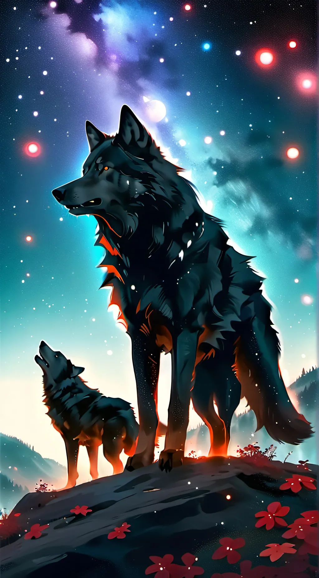 ai character: squid game  background