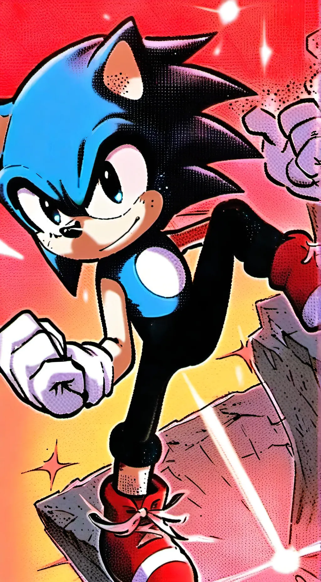 ai character: sonic background