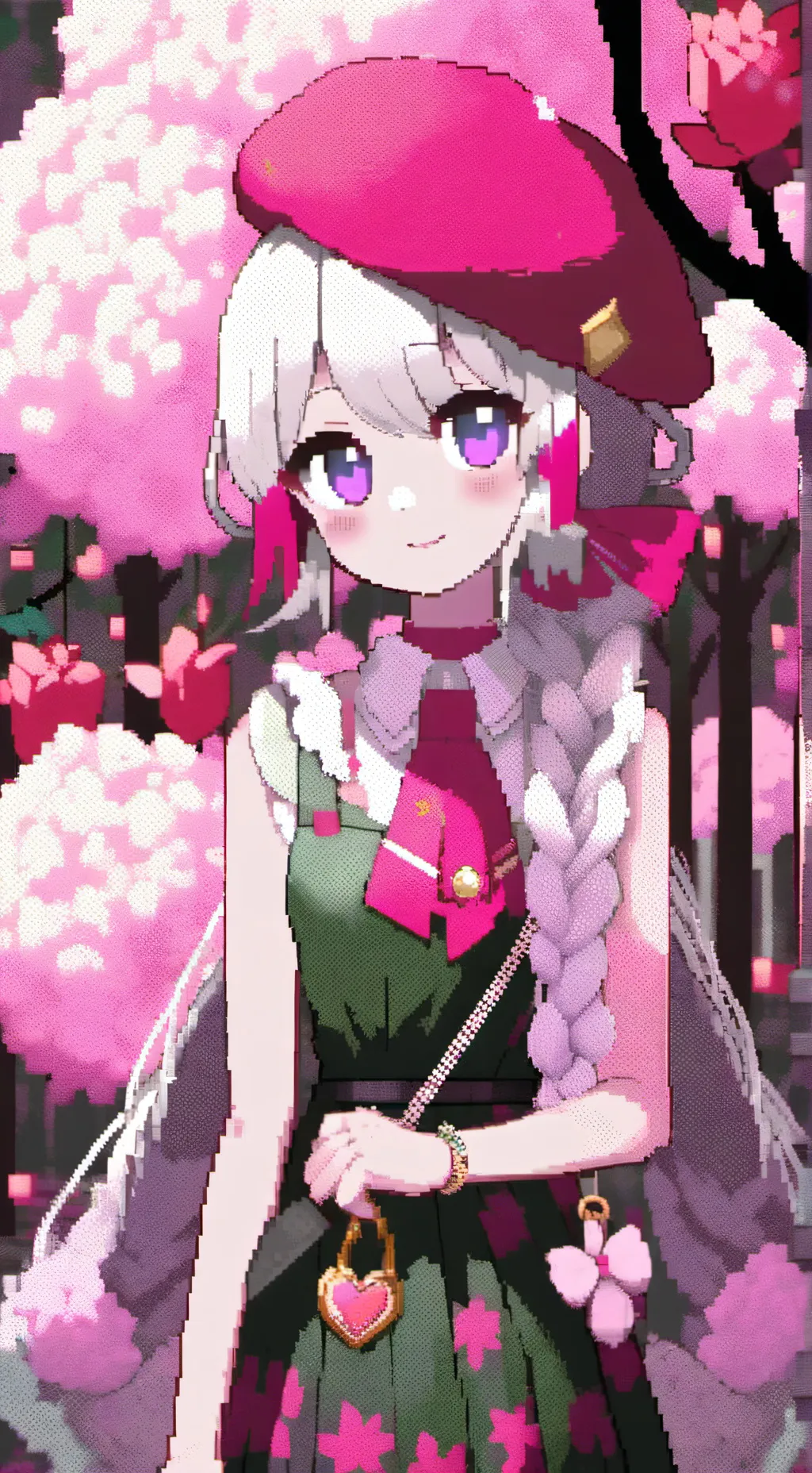 ai character: Pinky background