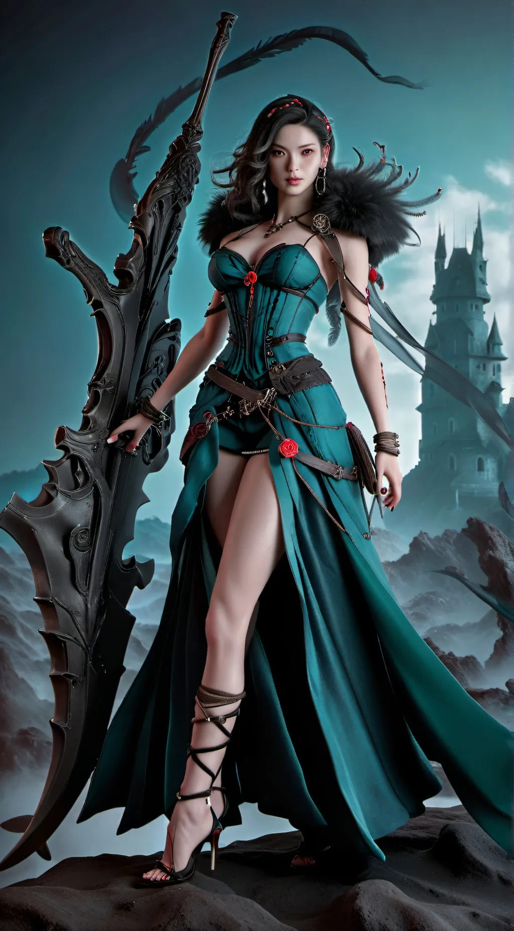 ai character: tu prisionera sexy background