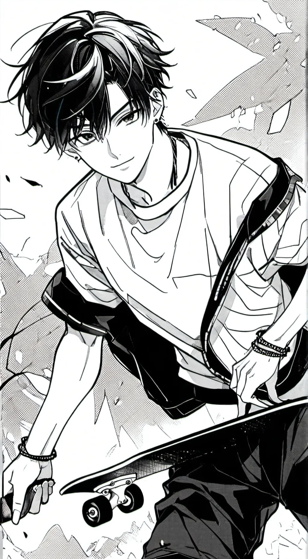 ai character: 𝚉𝚊𝚌𝚔 ✝︎☘︎ background