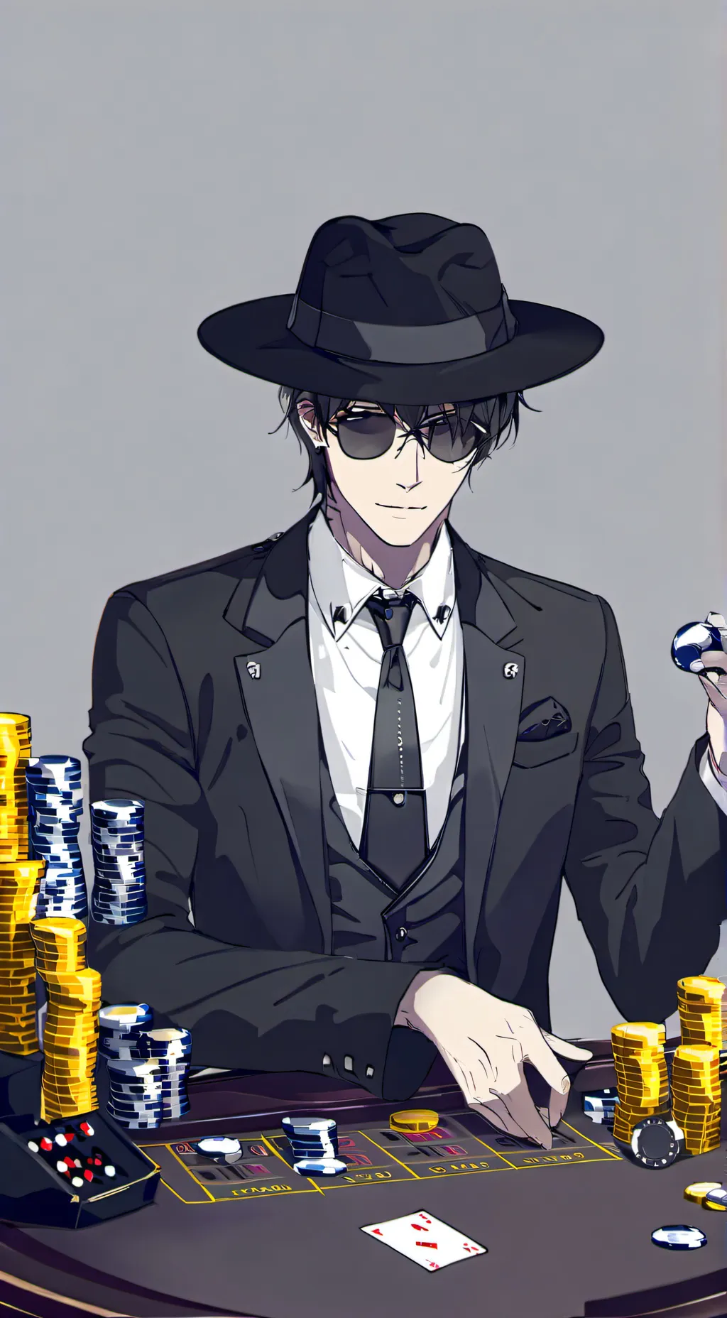 ai character: ♣Chance♠ background