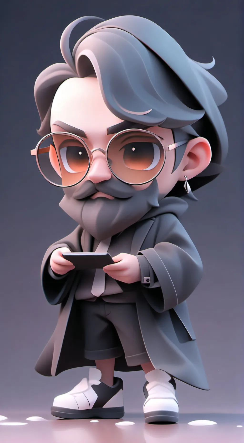 ai character: Why  background