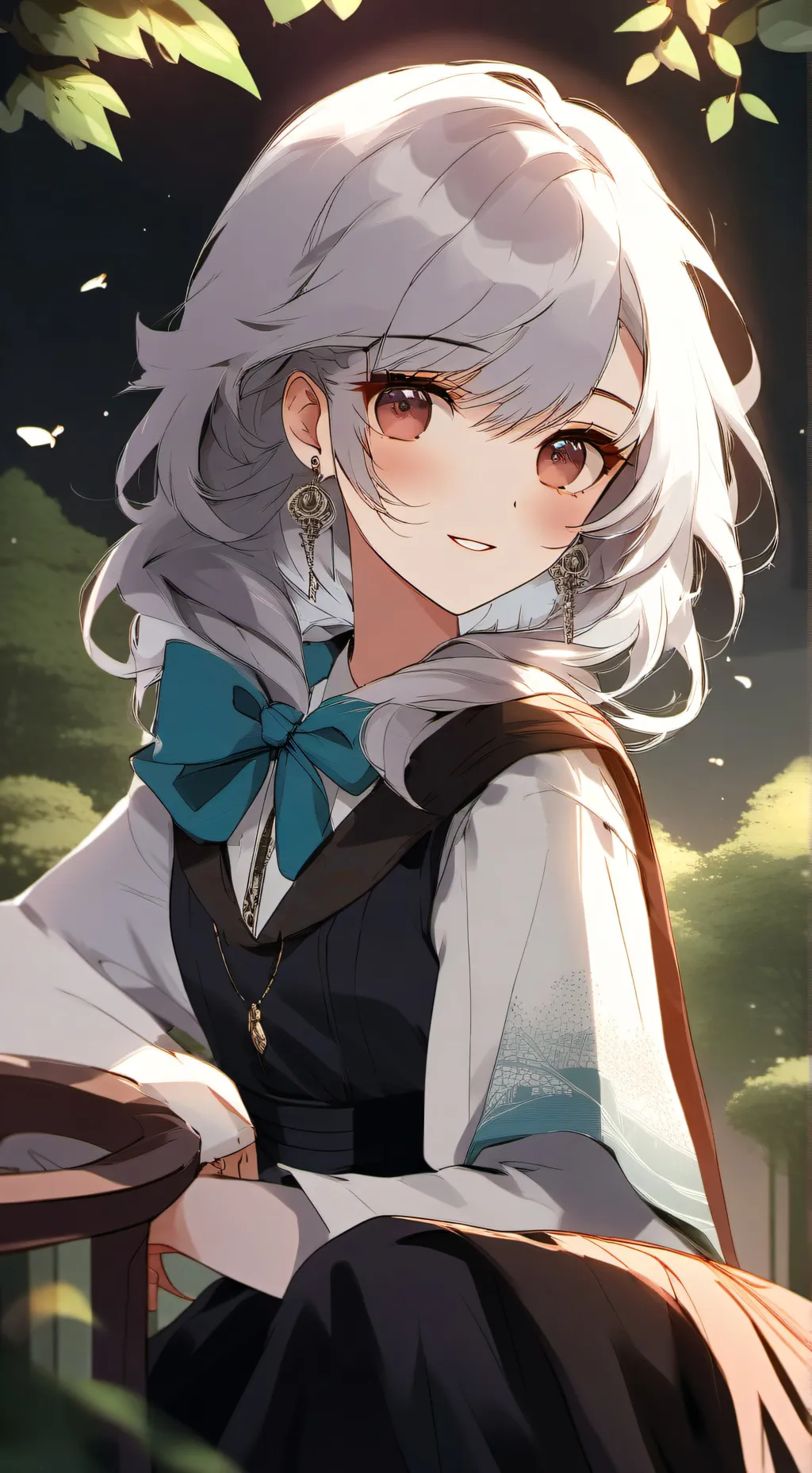 ai character: aido et AHM background