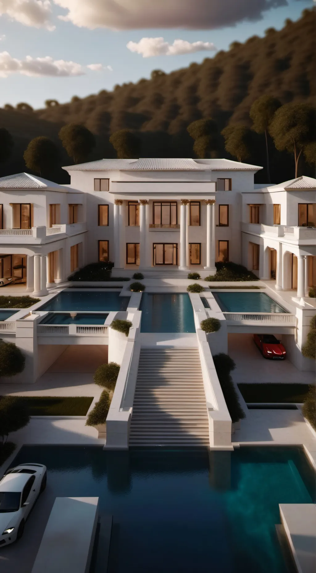 ai character: [Rich Family] background