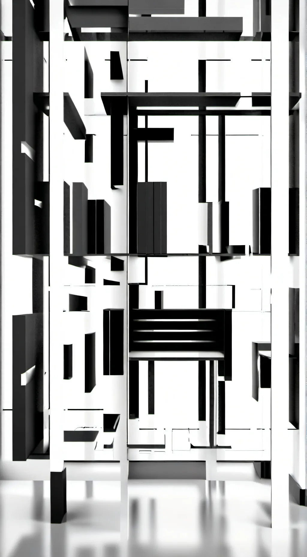 ai character: TV heads  background