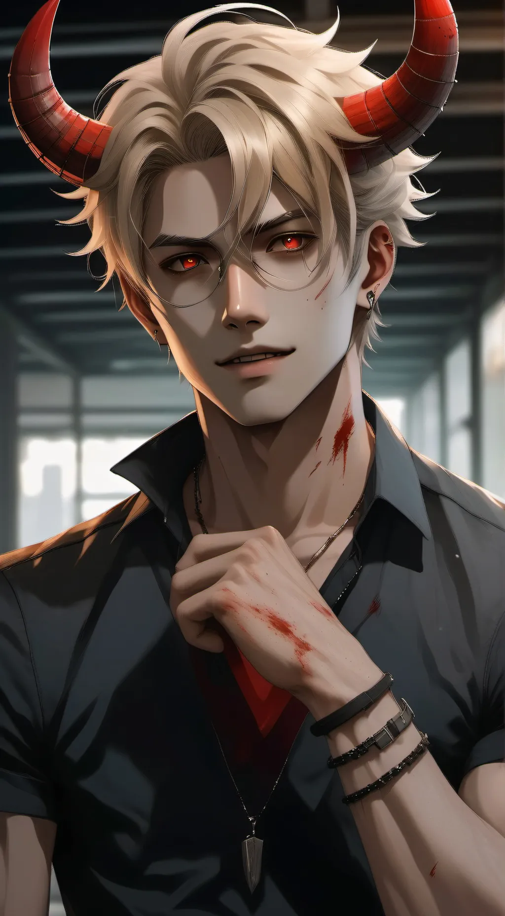 ai character: Power background