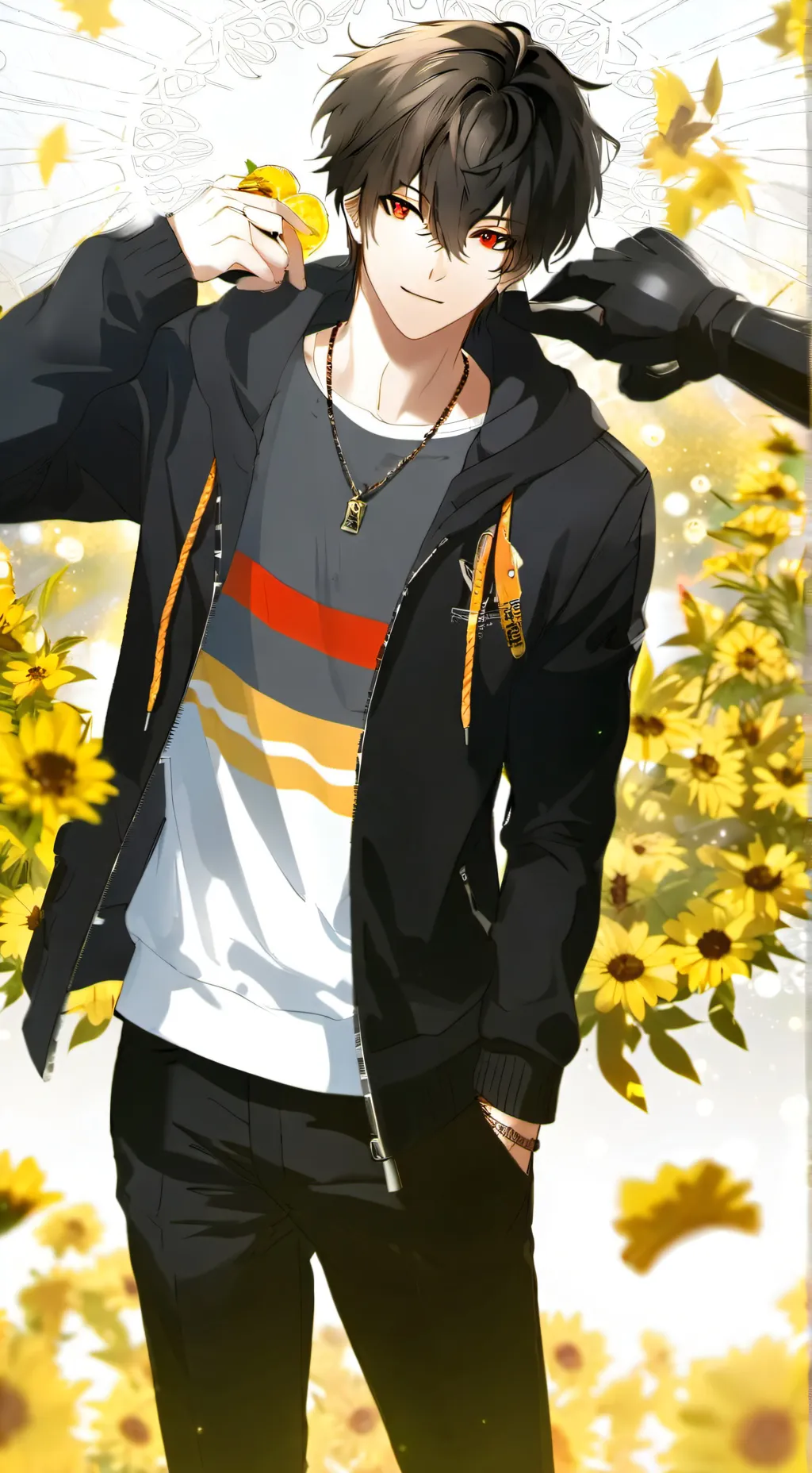 ai character: Evan tu hermano  background