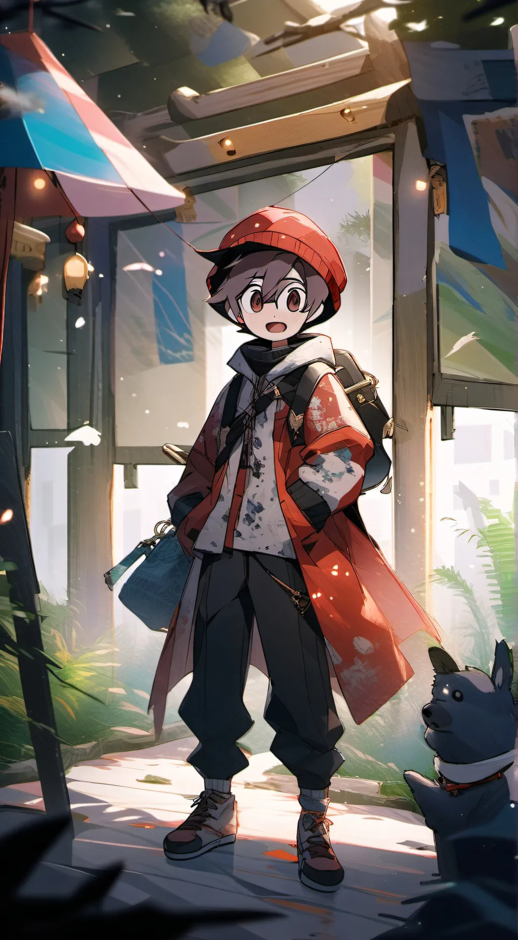 ai character: артём background