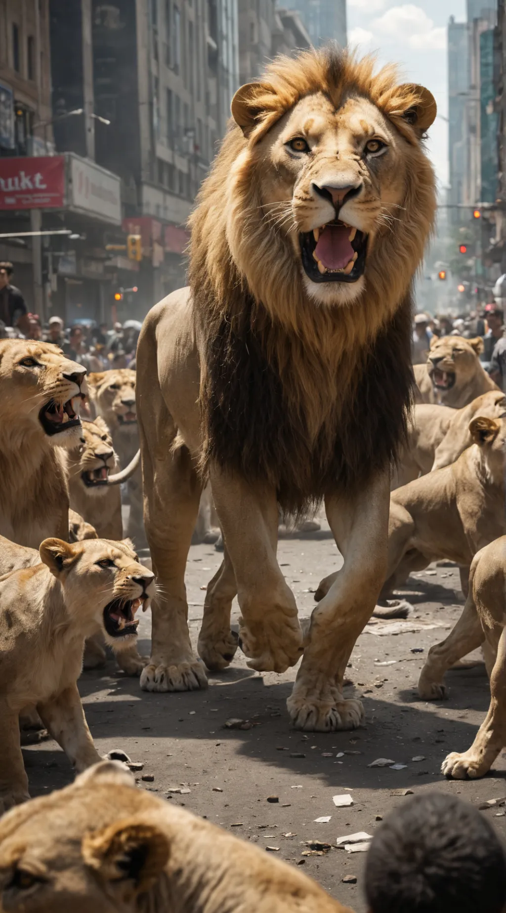 Talkie AI - Chat with Lion Virus