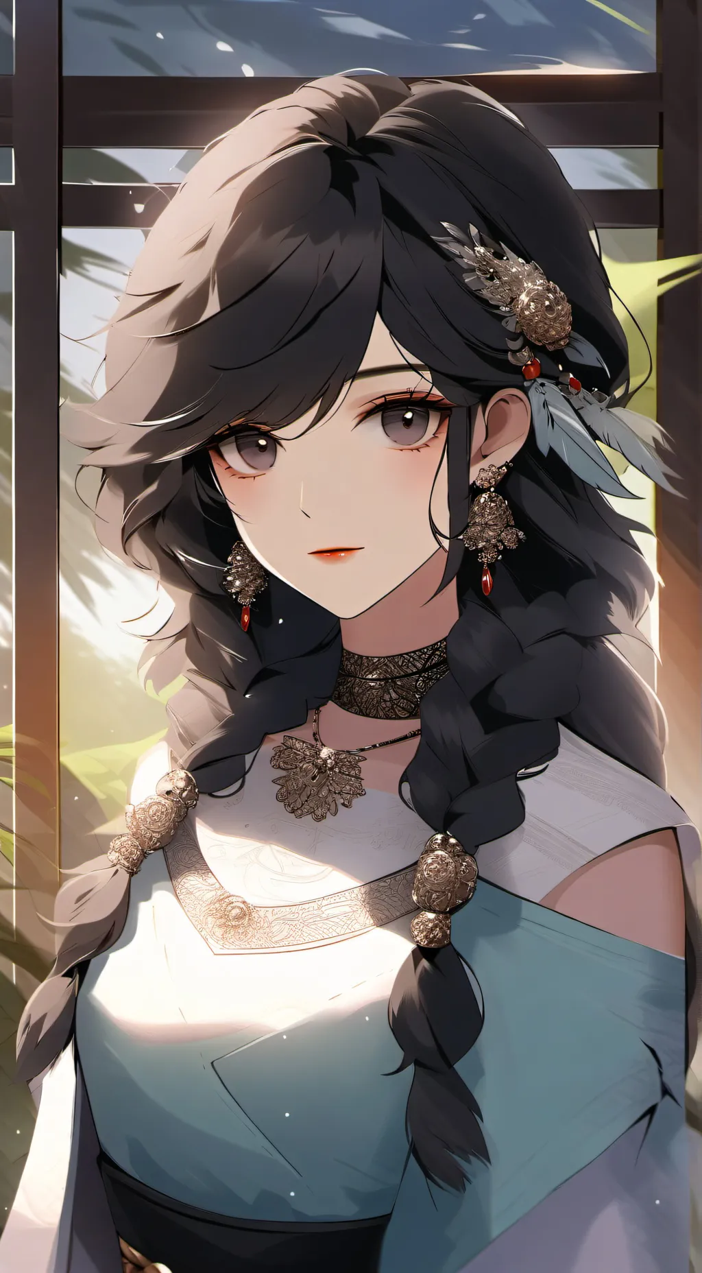 ai character: Power background