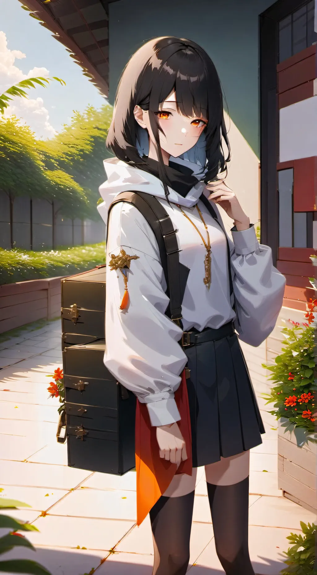 ai character: addison background