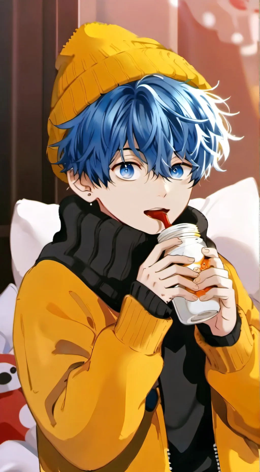 ai character: baby(from kpdh) background