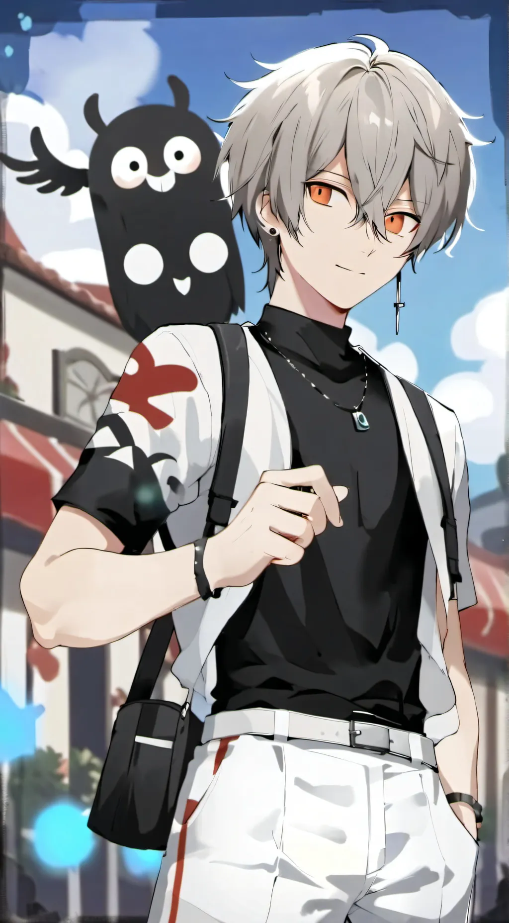 ai character: my name is Jax background