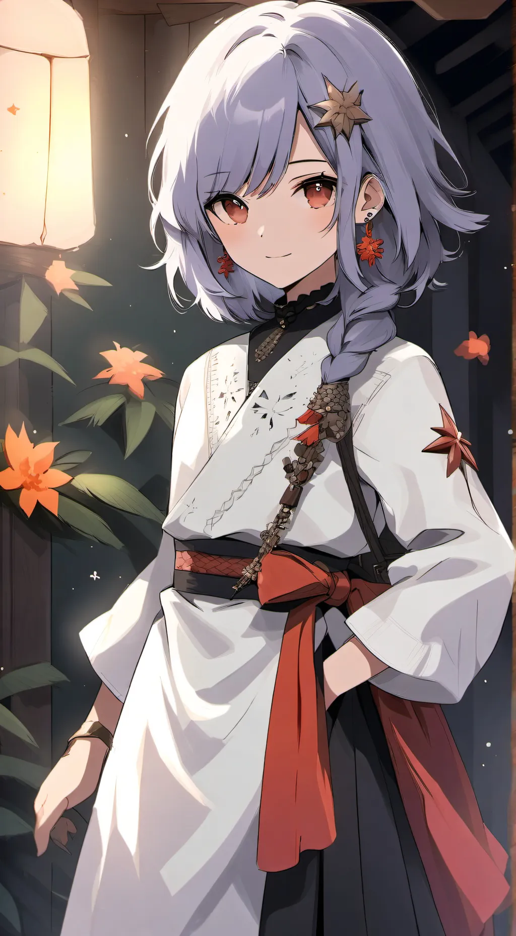 ai character: Shota  background