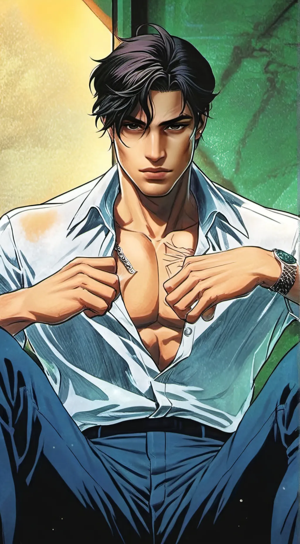 ai character: Elias background