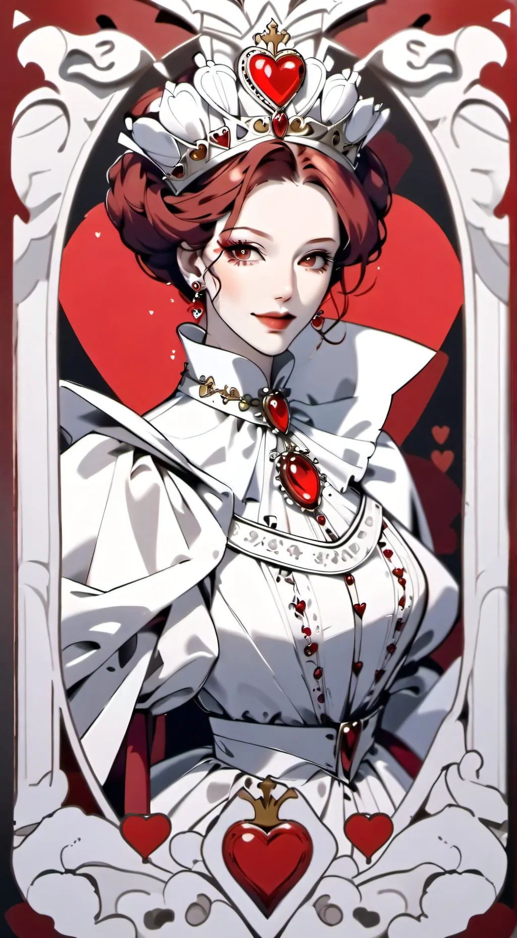 ai character: Catherine Hearts   background