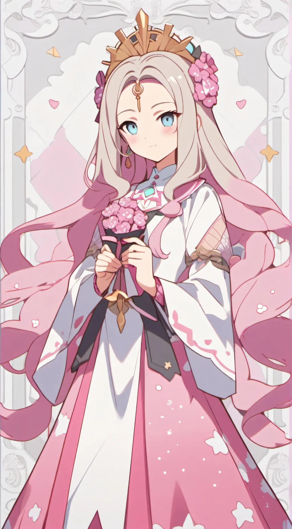 ai character: lily background