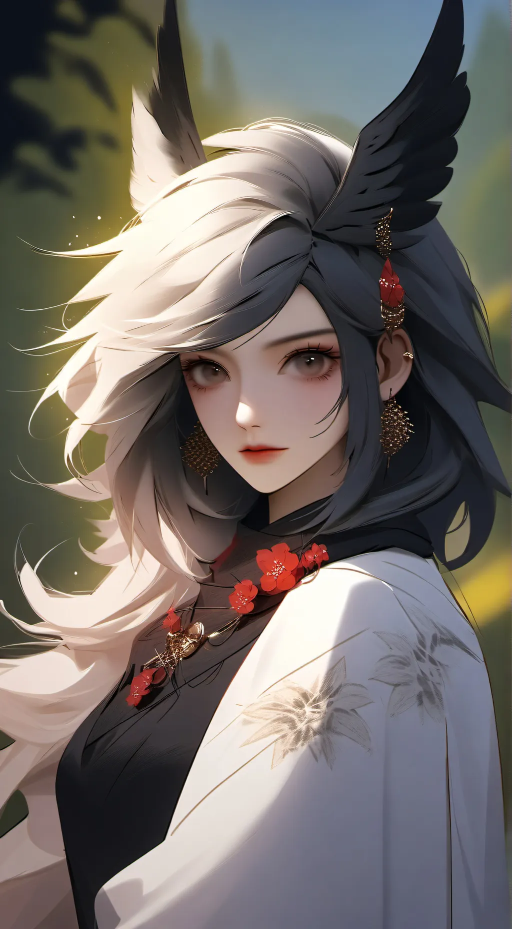 ai character: Mha flu  background