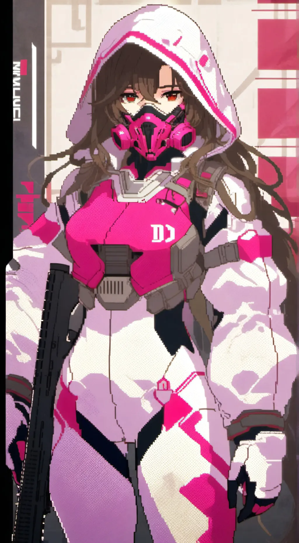 ai character: Rose background