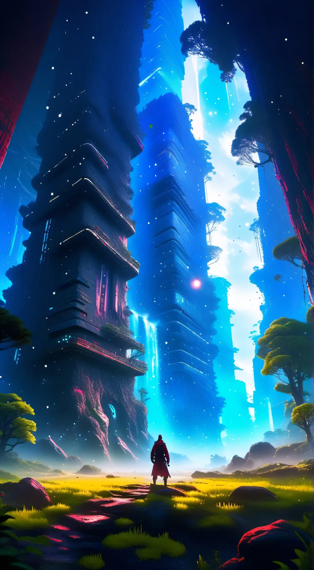 ai character: game dev sim 6 background