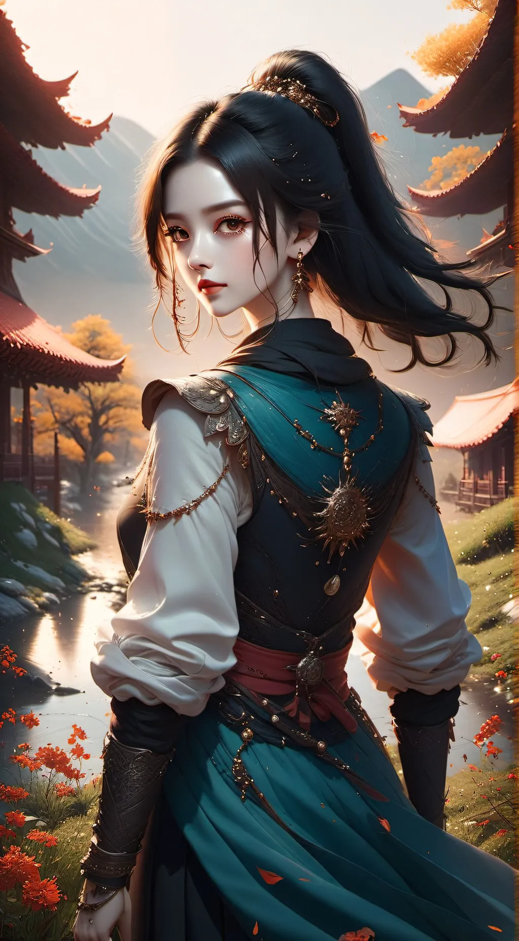 ai character: SAJA GIRLS! background