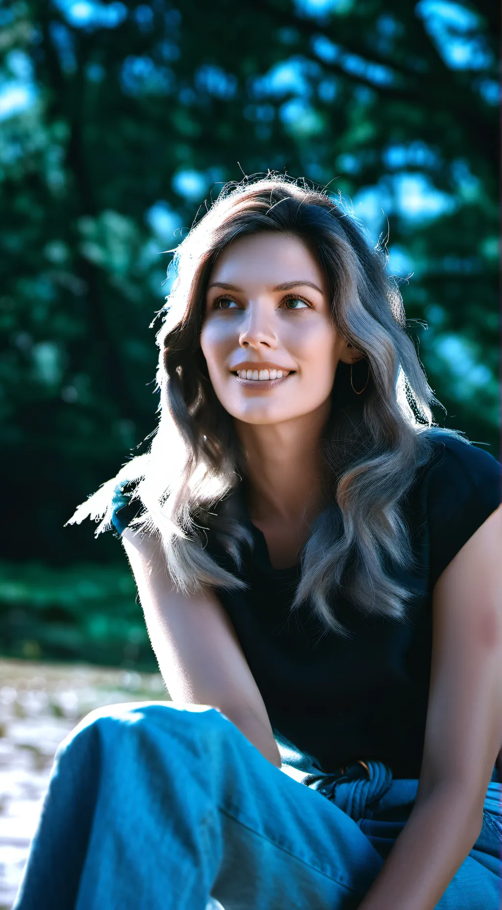 ai character: Sarah background