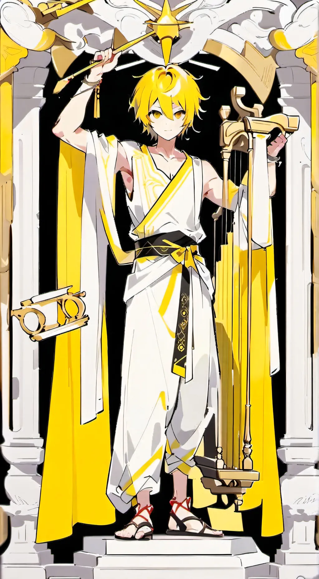 ai character: Apollo background