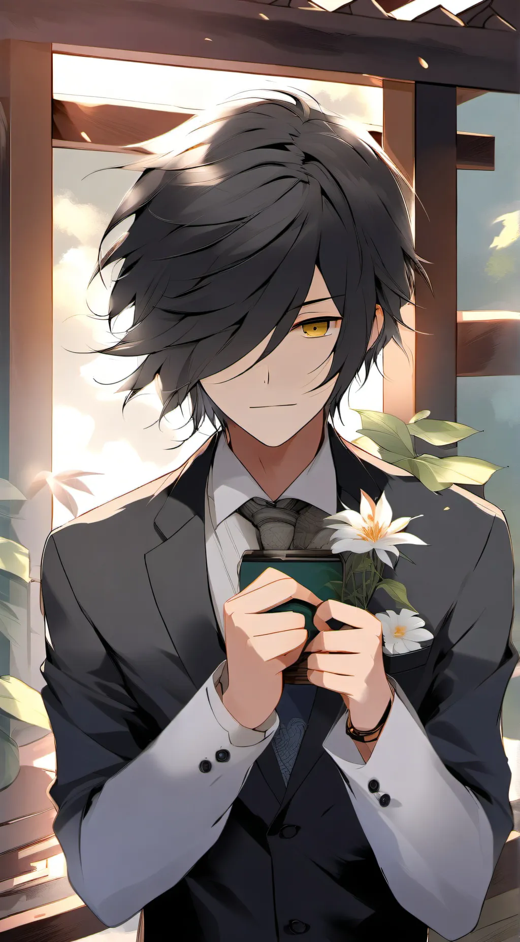 ai character: hannah background