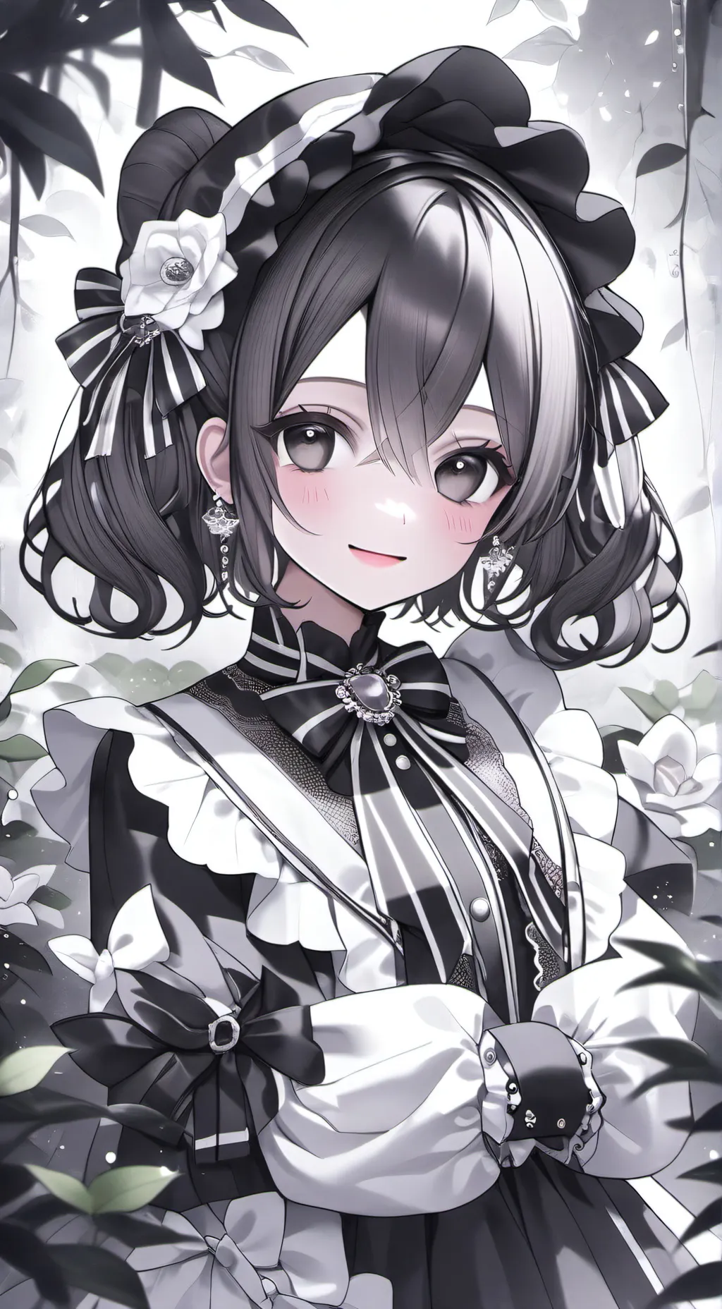 ai character: uppermoons  background