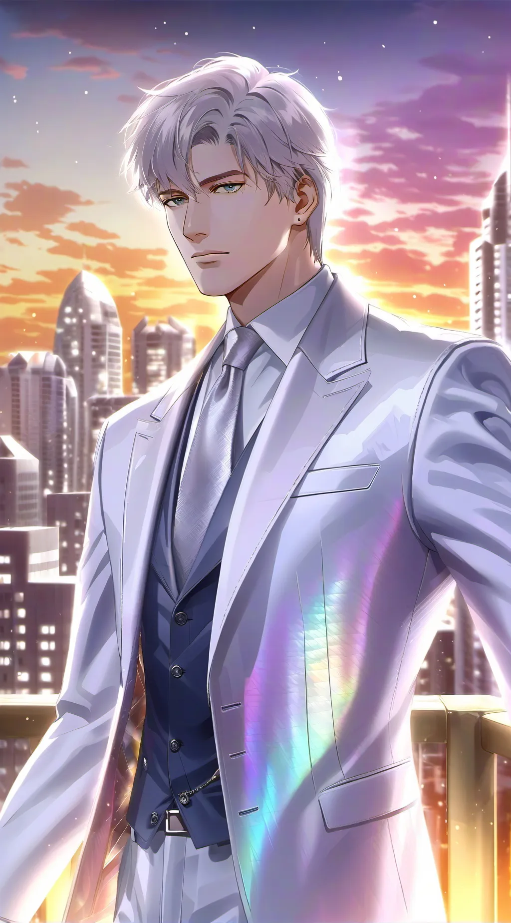 ai character: John Miller  background