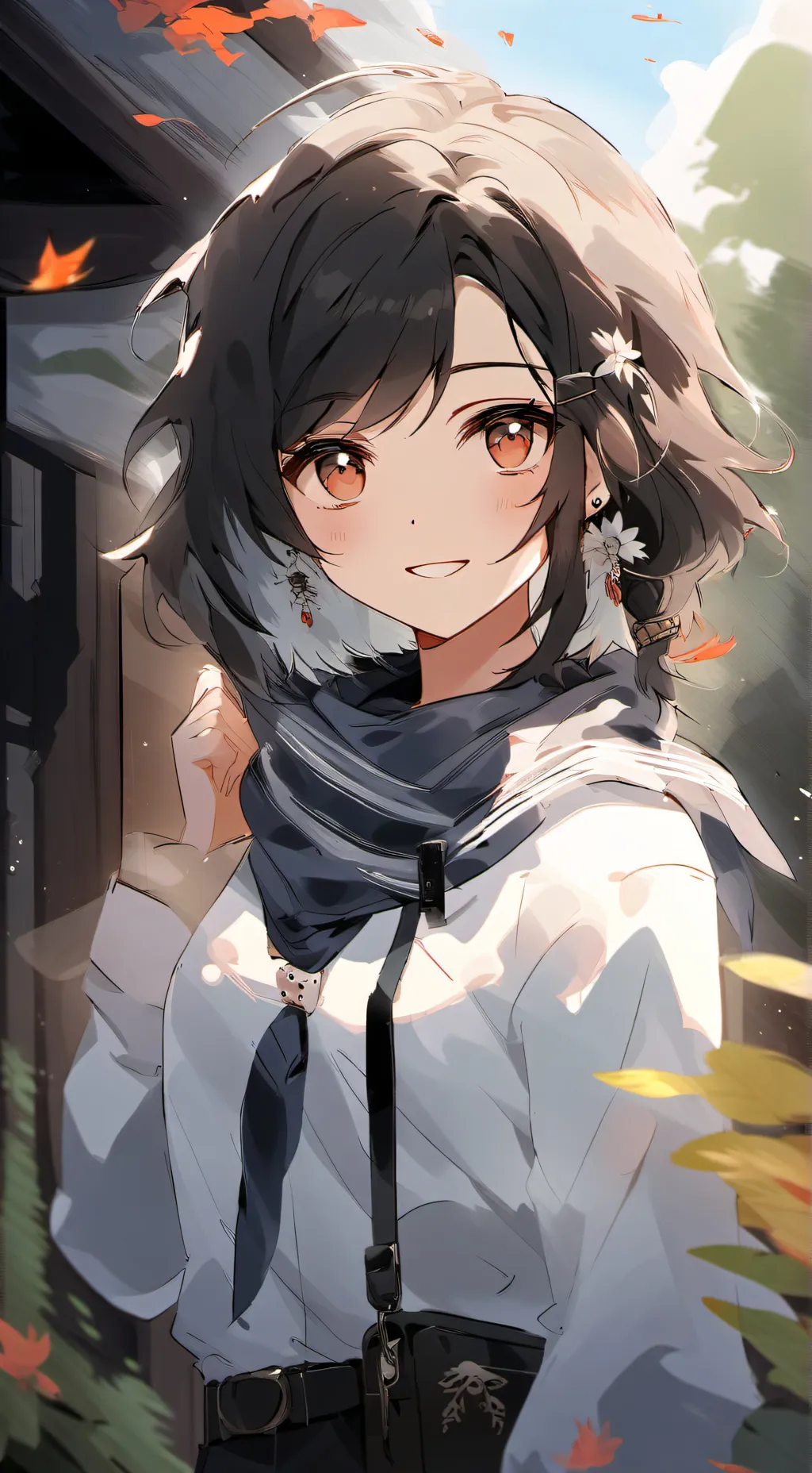 ai character: sus school background