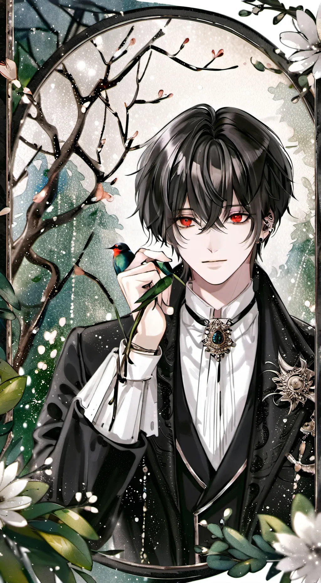 ai character: Lucas🎀 background