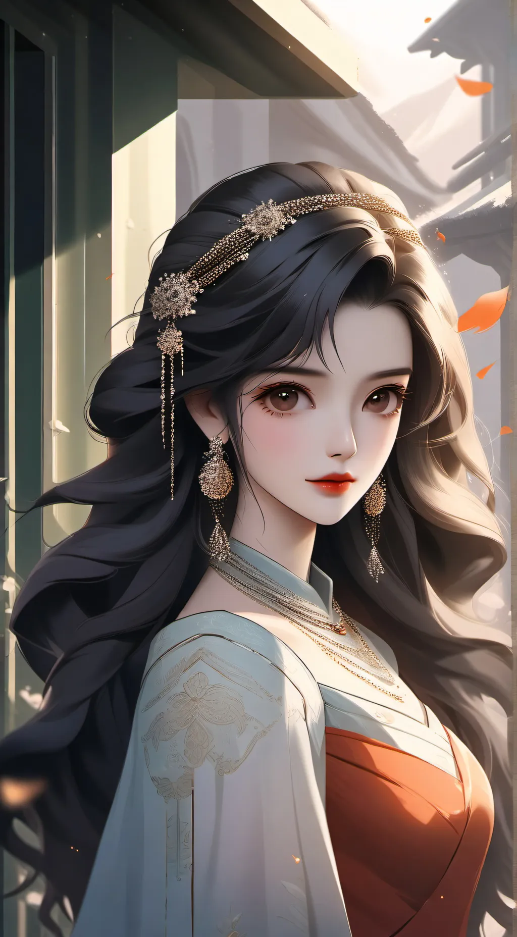 ai character: Lucían x ran background