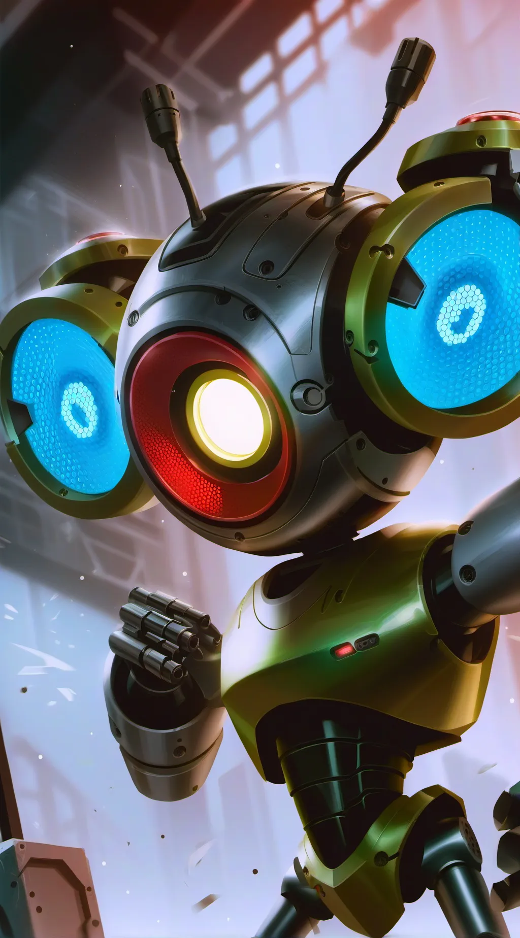 ai character: AIアシスタント background