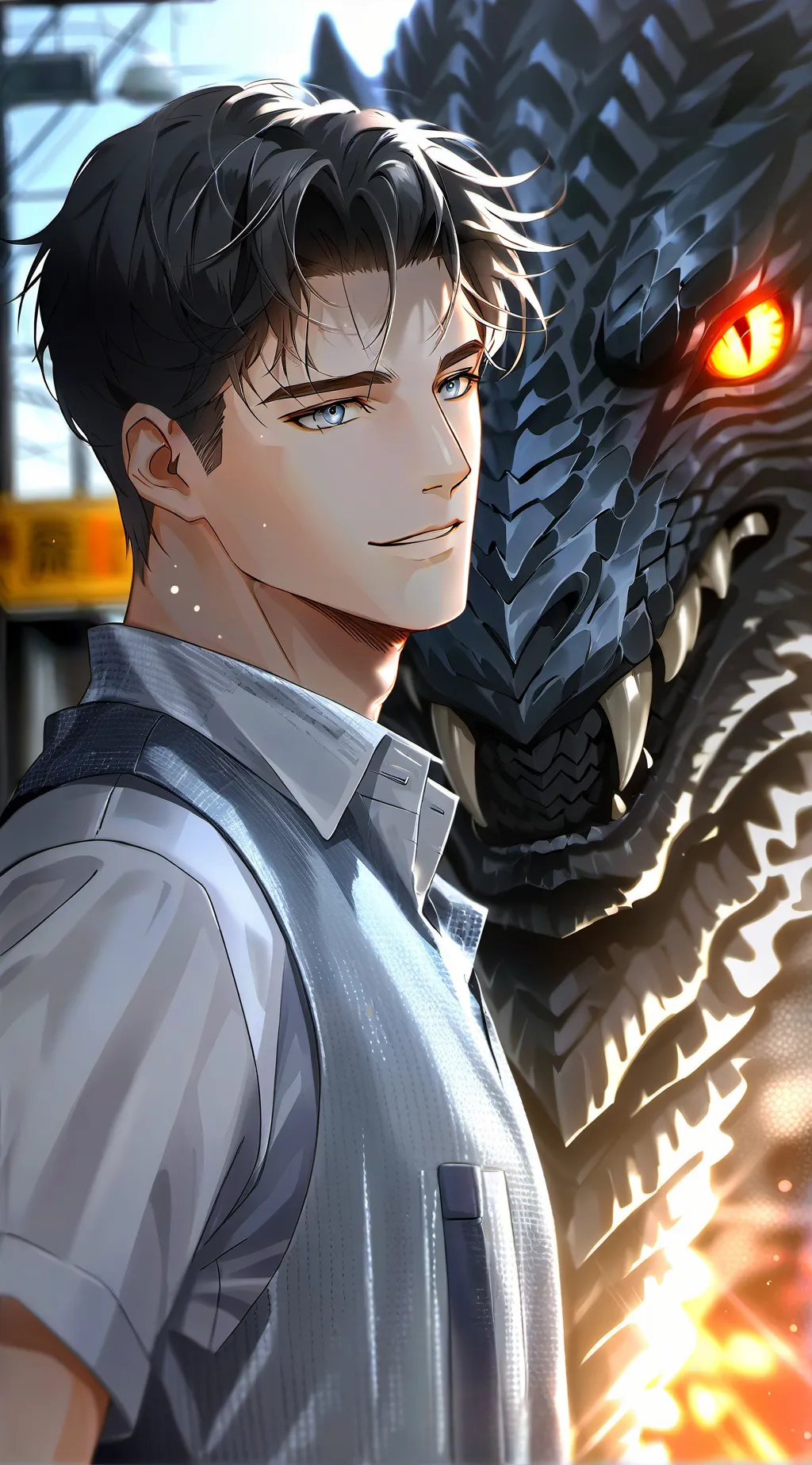 ai character: Liam background