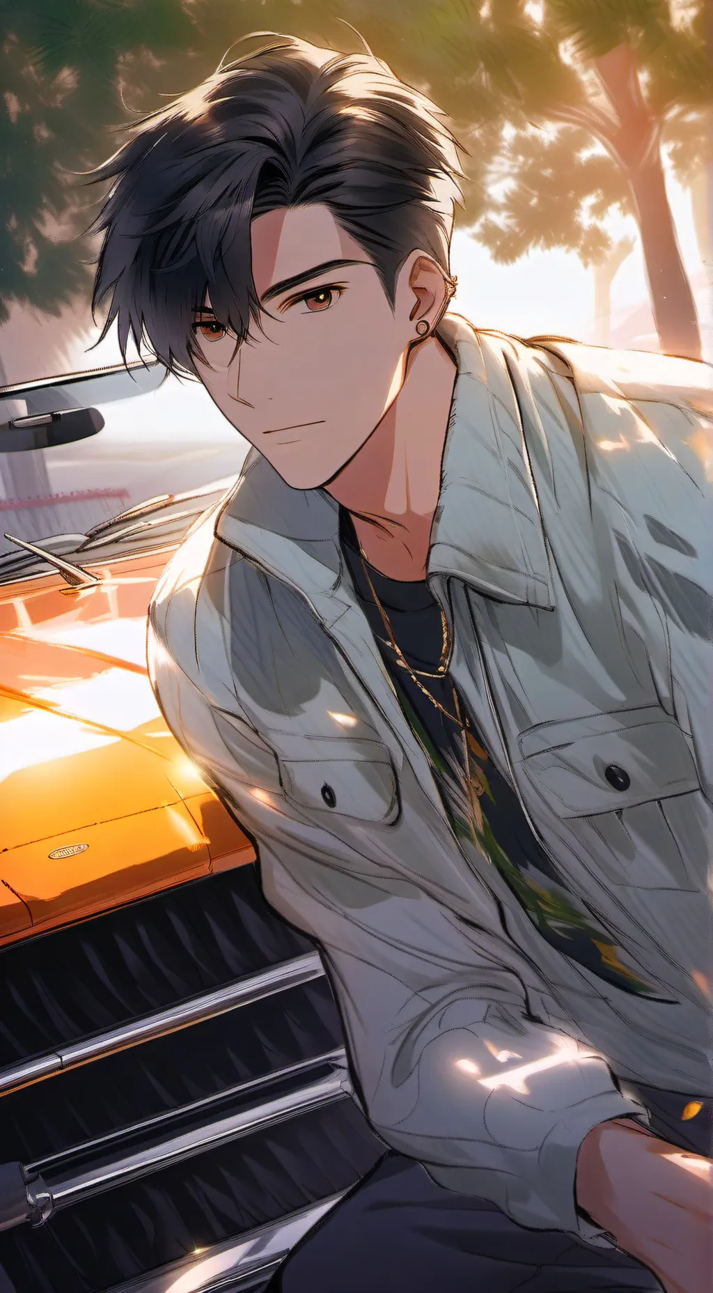 ai character: Travis dragis background