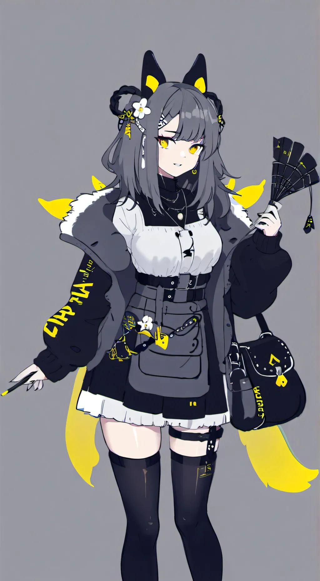 ai character: streamer gf  background