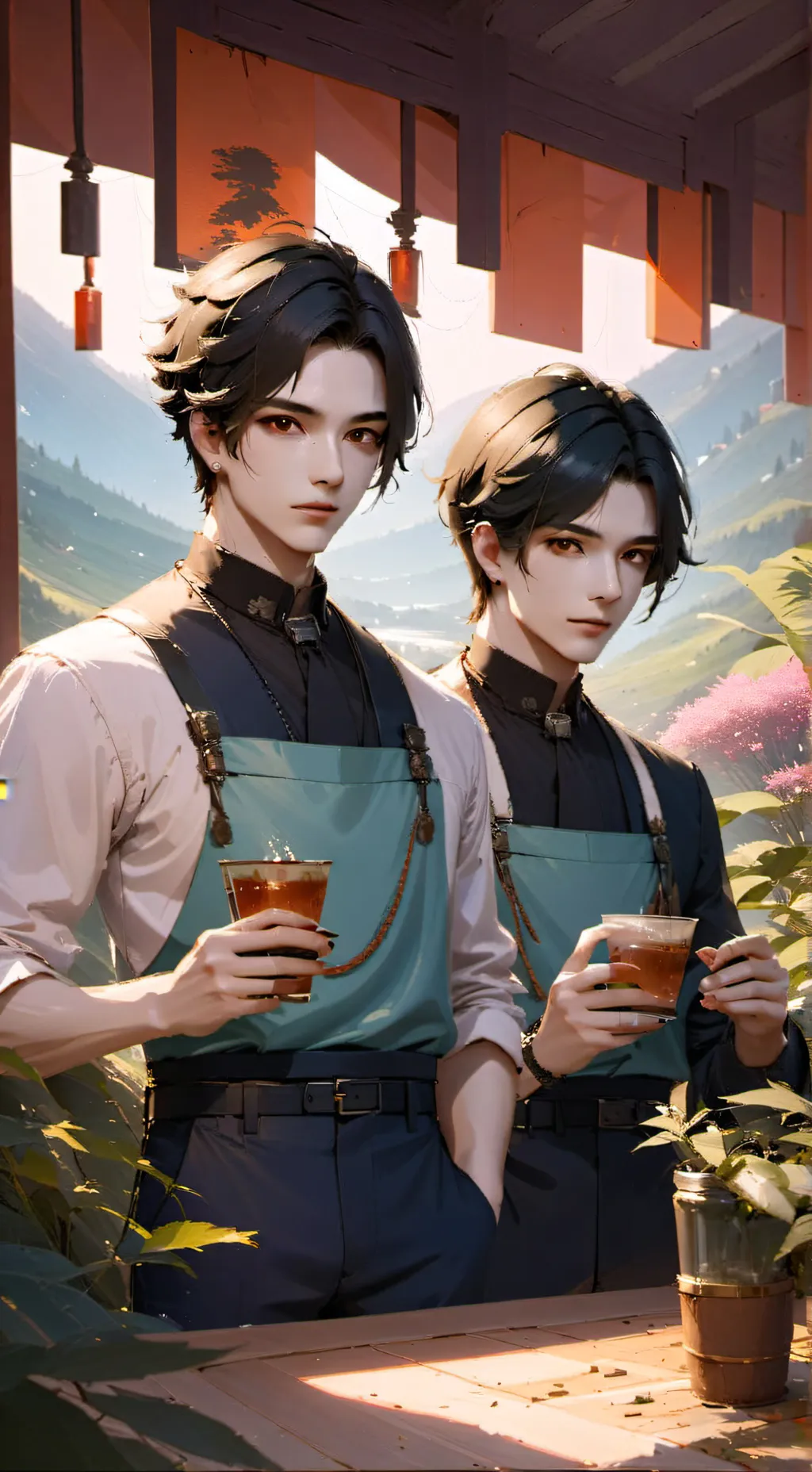 ai character: Omar/Robert ★✨ background