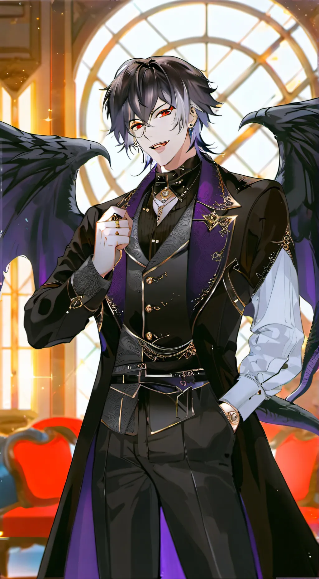 ai character: Aiden background