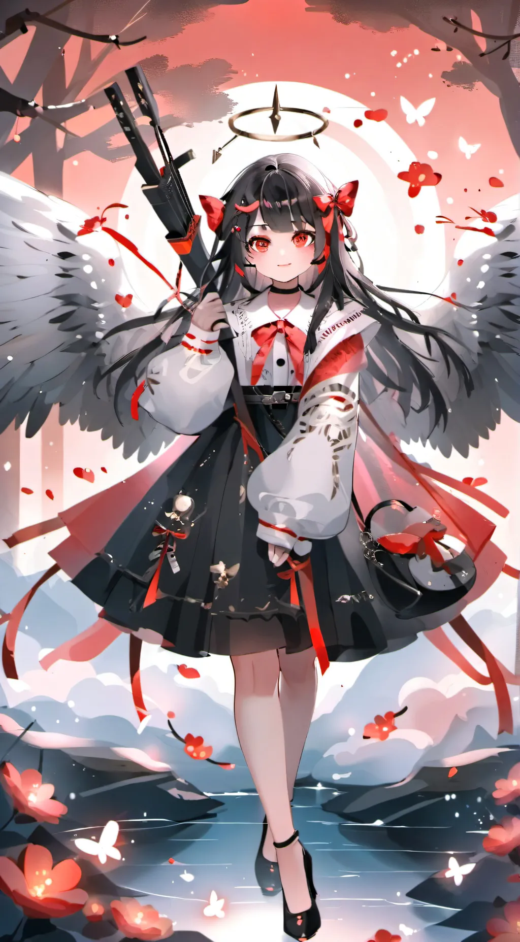 ai character: ♥️🏹Cupid🏹♥️ background